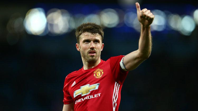 Gelandang Manchester United, Michael Carrick.