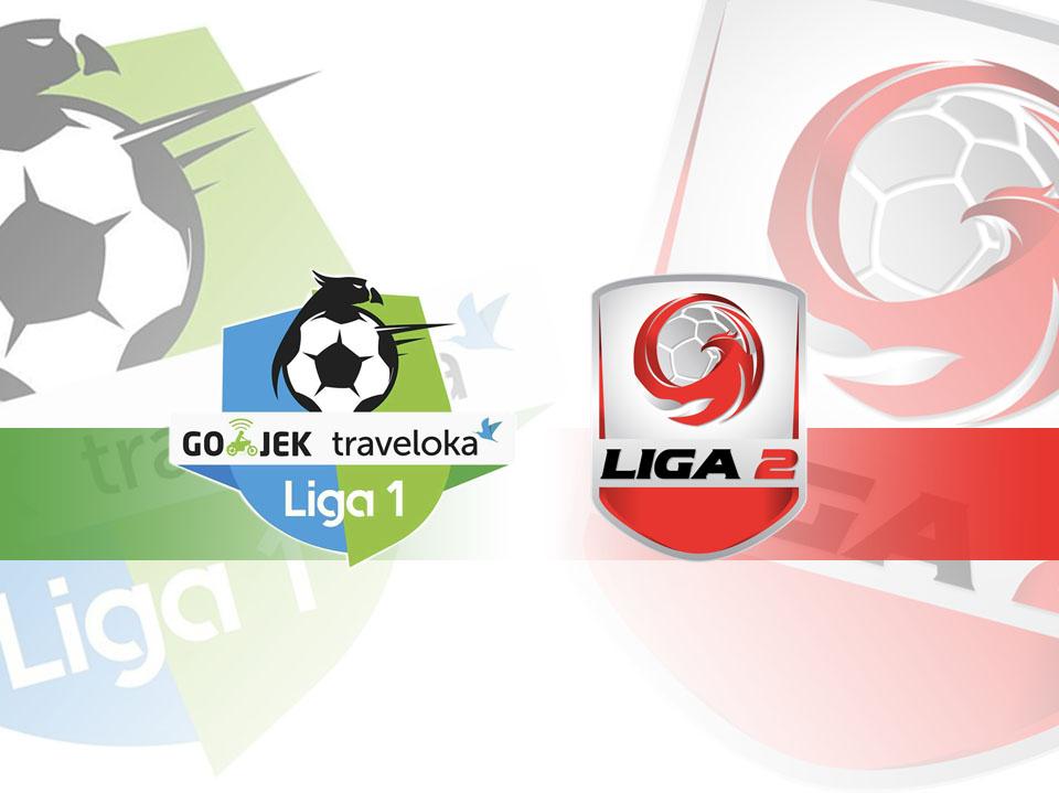 Liga 1 dan Liga 2 Copyright: Grafis:Yanto/Indosport/Internet