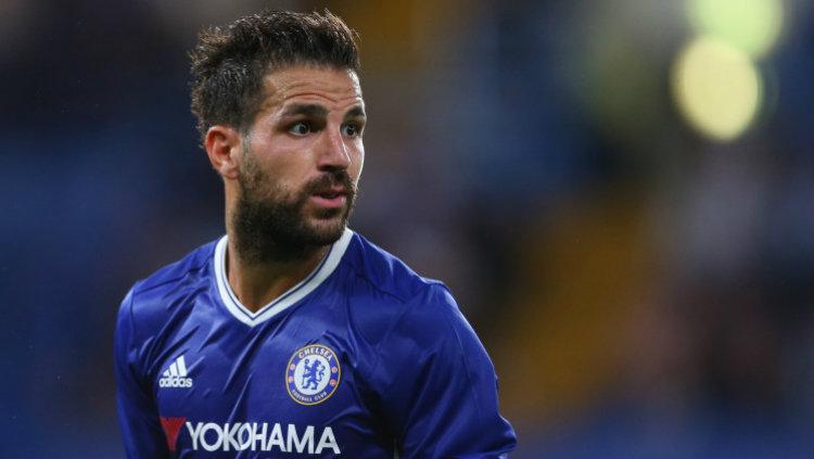 Gelandang Chelsea, Cesc Fabregas.