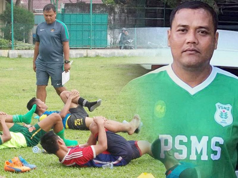 Mahruzar Nasution pelatih PSMS Medan. Copyright: Kesuma Ramadhan/Indosport/Juara.com