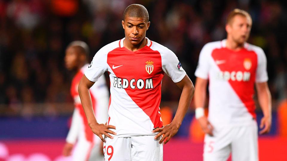 Striker AS Monaco, Kylian Mbappe. Copyright: Twitter Squawka