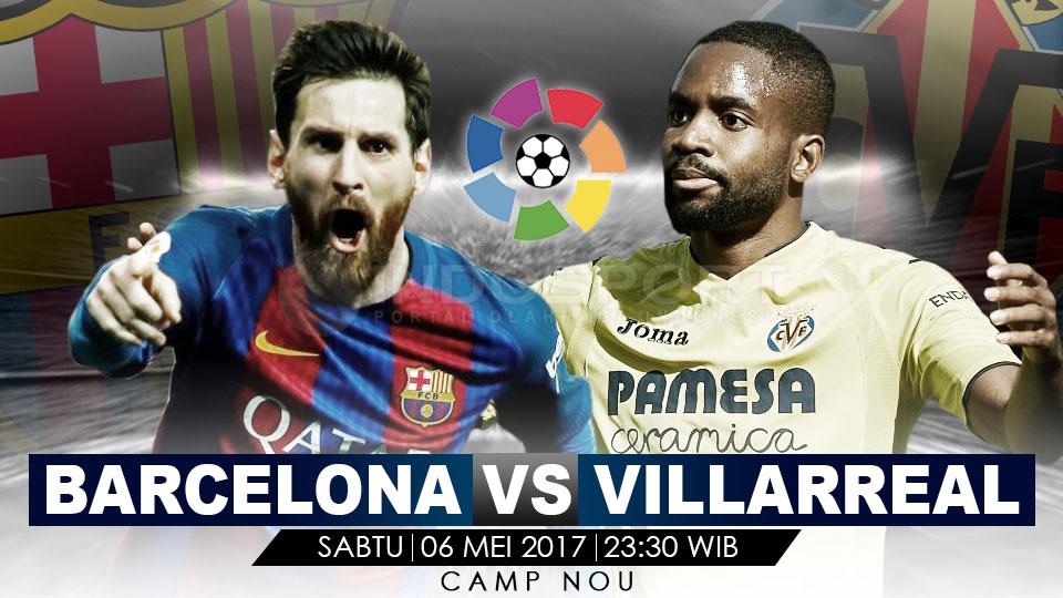 Barcelona vs Villarreal. - INDOSPORT