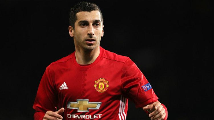 Gelandang andalan Manchester United, Henrikh Mkhitaryan. Copyright: Matthew Ashton - AMA/Getty Images