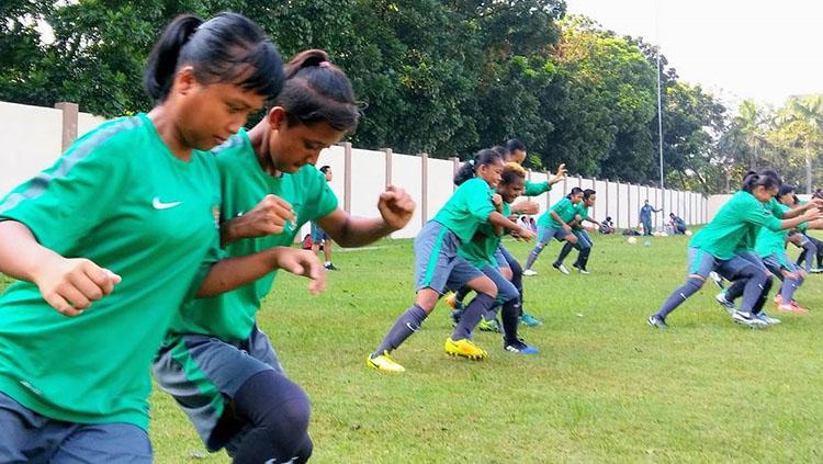 Persiapan Timnas Wanita U-15 Indonesia. Copyright: Instagram @pssi_fai