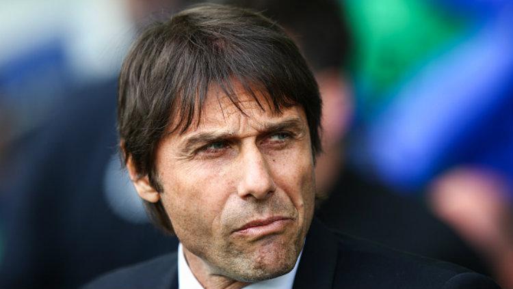 Pelatih Chelsea, Antonio Conte. Copyright: Robbie Jay Barratt - AMA/Getty Images