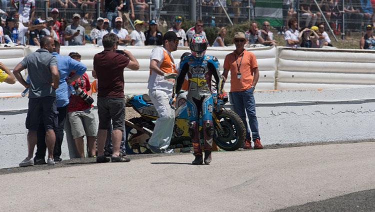 Ekspresi%20kekecewaan%20Jack%20Miller%20setelah%20gagal%20finish%20di%20MotoGP%20Spanyol.