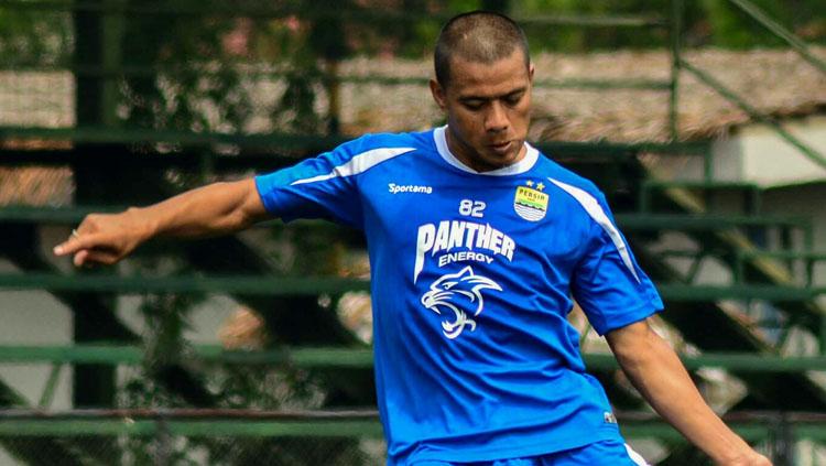 Striker Persib Bandung, Tantan. Copyright: fotosepto.blogspot