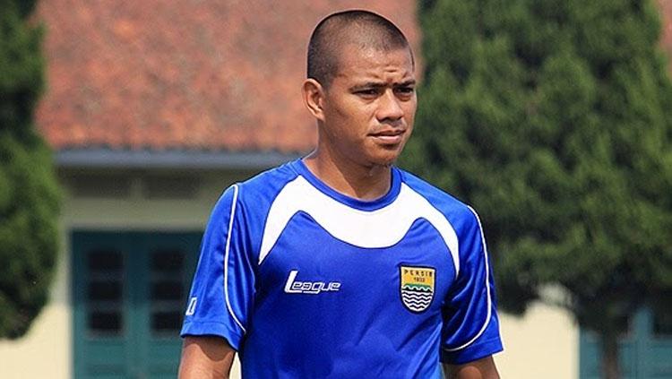 Striker Persib Bandung, Tantan. Copyright: suarabobotoh