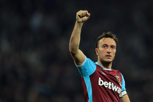 Kapten West Ham United, Mark Noble. Copyright: Richard Heathcote/Getty Images