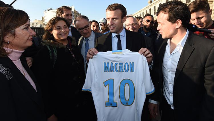 Presiden terpilih ke-25 Prancis, Emmanuel Macron. Copyright: BORIS HORVAT/AFP/Getty Images