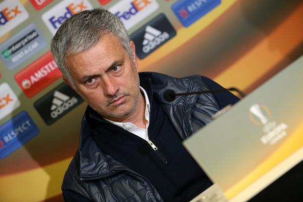 Pelatih Man United, Jose Mourinho. Copyright: Jean Catuffe/Getty Images