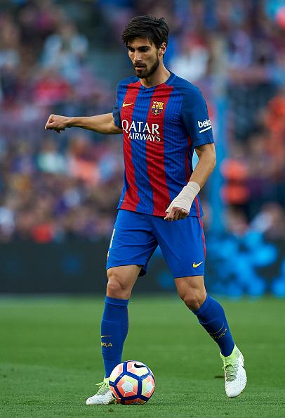 Gelandang serang Barcelona, Andre Gomes. Copyright: Fotopress/Getty Images