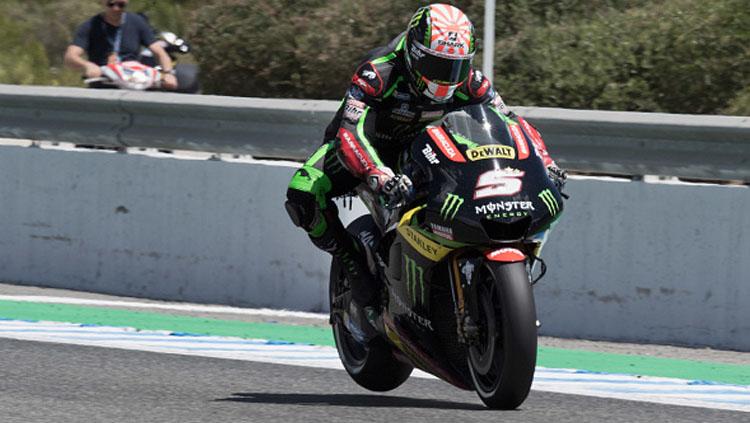 Pembalap Yamaha Tech 3, Johann Zarco. Copyright: Mirco Lazzari gp/Getty Images
