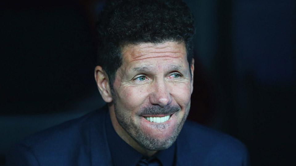 Diego Simeone, pelatih Atletico Madrid.