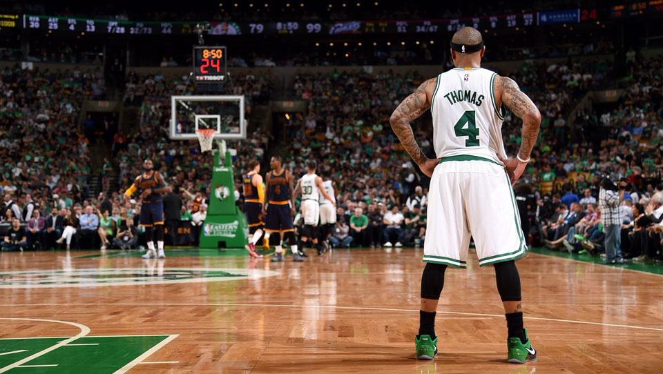 Cleveland Cavaliers vs Boston Celtics Copyright: twitter@NBA