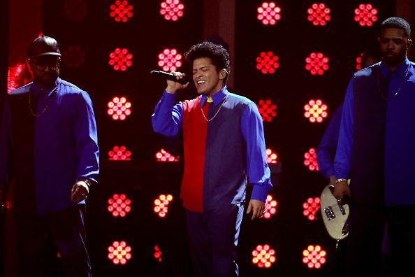 Penyanyi terkenal asal Amerika Serikat, Bruno Mars. Copyright: Mike Marsland / Contributor / Getty Images