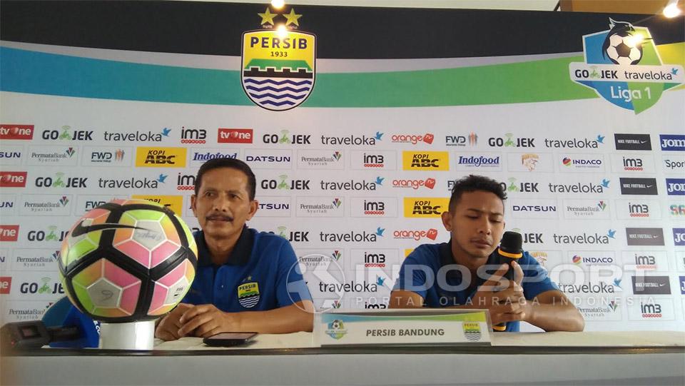 Djajang Nurdjaman pelatih Persib Bandung Copyright: Muhammad Ginanjar