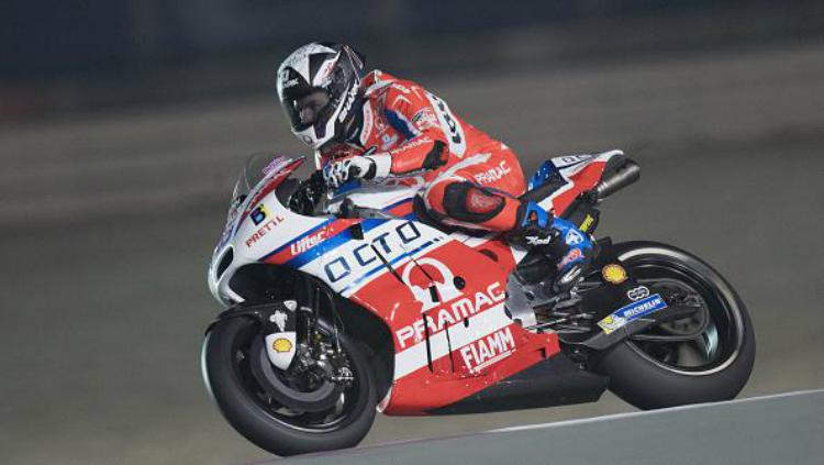 Scott Redding saat FP2 Qatar 2017. Copyright: Mirco Lazzari/Getty Images