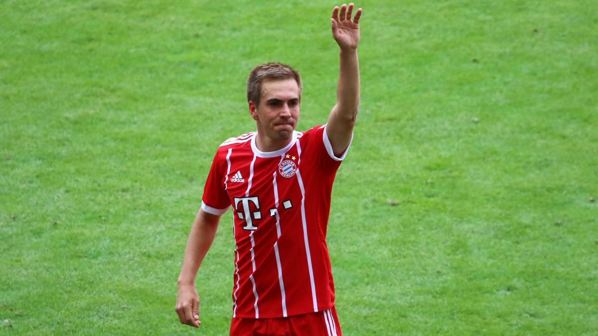 Philipp Lahm Copyright: Twitter @FCBayernEN