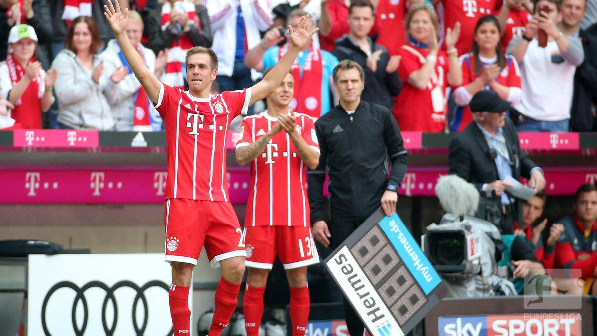 Philipp Lahm Copyright: Twitter @FCBayernEN