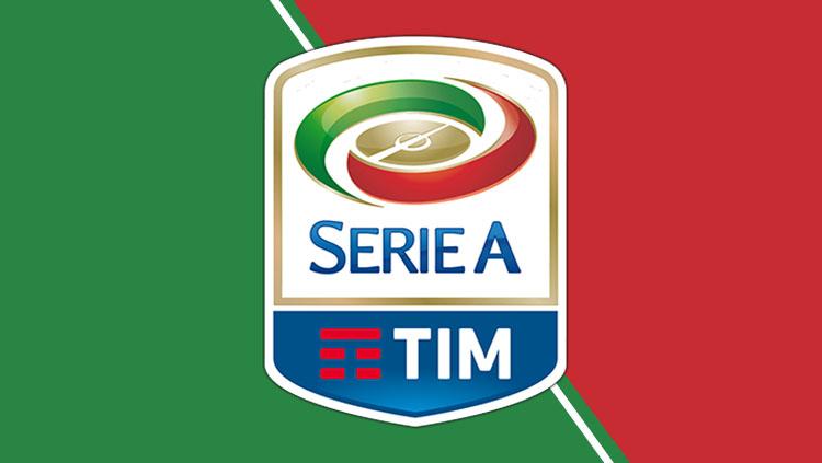 Logo Serie A. - INDOSPORT