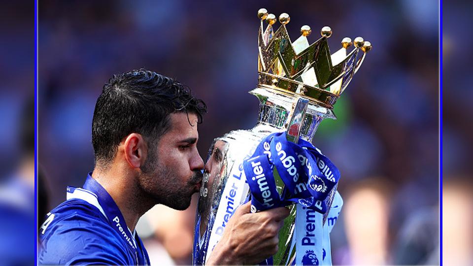 Diego Costa, memiliki peranan penting dibalik berhasilnya Chelsea menjadi juara Liga Primer Inggris 2016/17. Copyright: Chris Burnskill/GettyImages