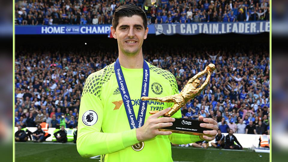 Kiper utama Chelsea, Thibaut Courtois. - INDOSPORT