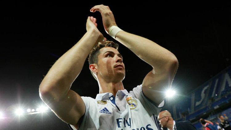 Megabintang Real Madrid, Cristiano Ronaldo. Copyright: Gonzalo Arroyo Moreno/Getty Images