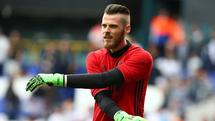 Kiper utama Manchester United, David De Gea. Copyright: Kieran Galvin/NurPhoto via Getty Images