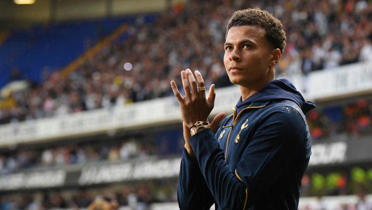 Gelandang Tottenham Hotspur, Dele Alli ungkap rahasia penampilan impresifnya di musim 2016/17. Copyright: Laurence Griffiths/Getty Images