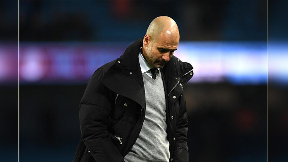 Pelatih Man City, Pep Guardiola. Copyright: Shaun Botterill/Getty Images