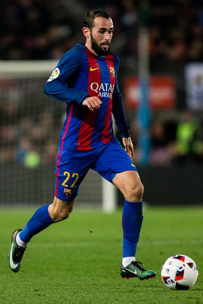 Aleix Vidal, bek sayap Barcelona. Copyright: Xavier Bonilla/NurPhoto via Getty Images