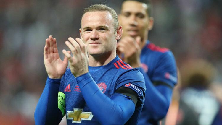 Kapten Manchester United, Wayne Rooney. Copyright: Ian MacNicol/Getty Images