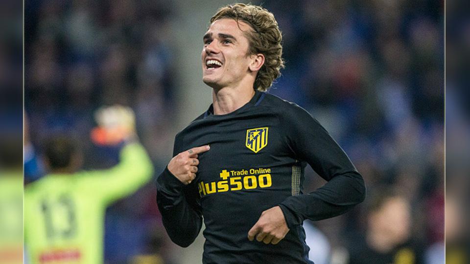 Antoine Griezmann, striker Atletico Madrid.