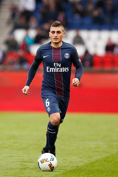 Marco Verratti, gelandang bertahan PSG. Copyright: Johnny Fidelin/GettyImages