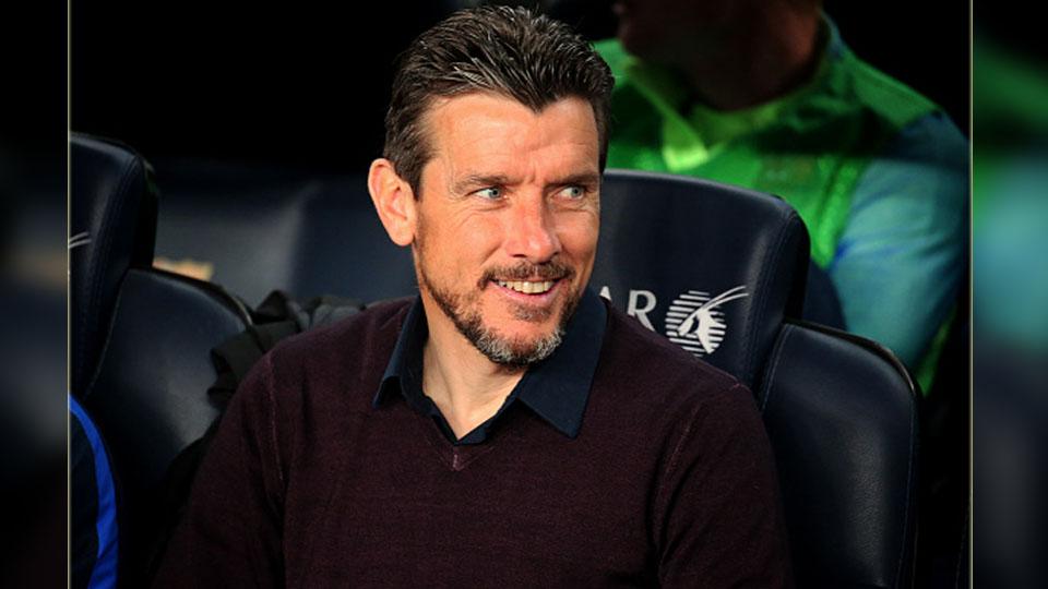 Carlos Unzue, mantan asisten pelatih Barcelona yang kini menjadi pelatih Celta Vigo.