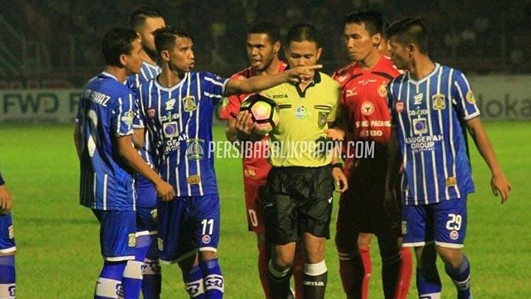 Skuat Persiba Balikpapan kalah dari Semen Padang di pekan kedelapan Liga 1, Copyright: Instagram @persibafc_media