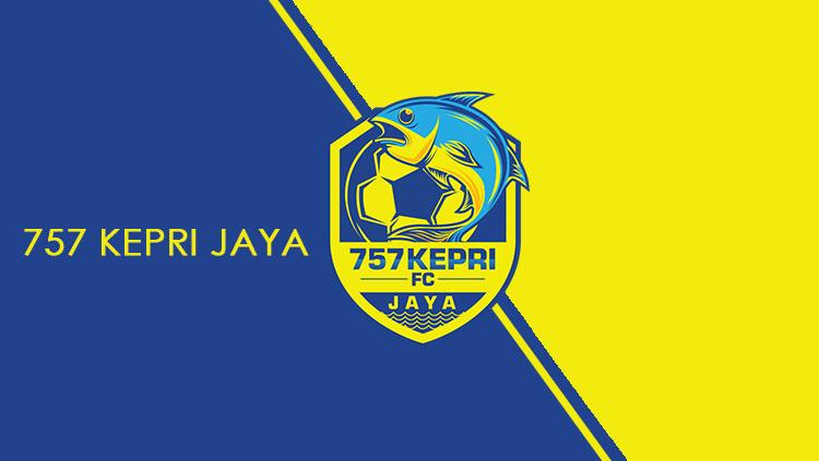 Logo 757 Kepri Jaya. Copyright: Grafis: Eli Suhaeli/INDOSPORT