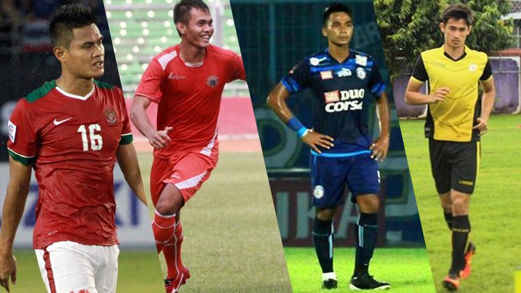 Fachrudin Aryanto, Gavin Kwan, Rezaldi Hehanusa, dan Bagas Adi Nugroho. Copyright: INDOSPORT/Istimewa