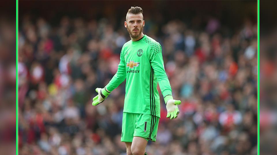 David De Gea, kiper Man United. Copyright: Catherine Ivill - AMA/Getty Images