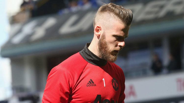 Kiper utama Manchester United, David De Gea. Copyright: John Peters/Man Utd via Getty Images