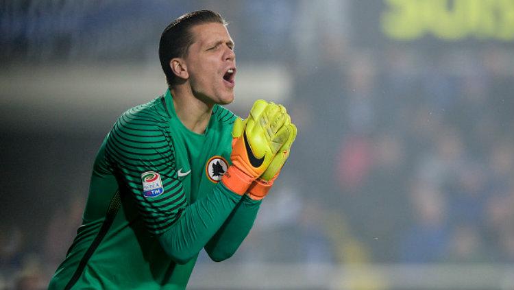 Kiper Arsenal ketika bermain untuk AS Roma, Wojciech Szczesny. Copyright: Nicolò Campo/LightRocket via Getty Images