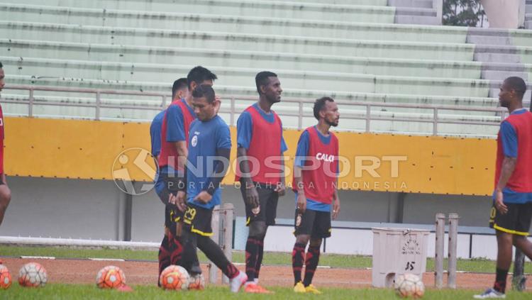 Skuat Sriwijaya FC gelar latihan. Copyright: Effendi/INDOSPORT