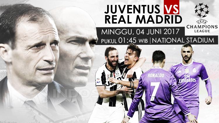 Prediksi Juventus vs Real Madrid. Copyright: Grafis: Eli Suhaeli/INDOSPORT/Getty Images