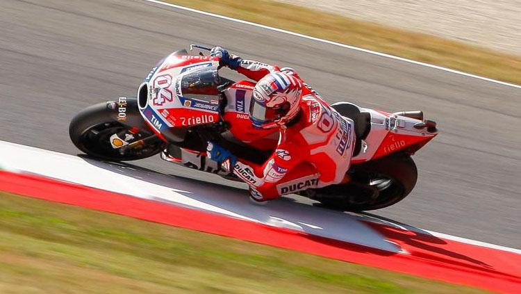 Pembalap Ducati, Andrea Dovizioso.