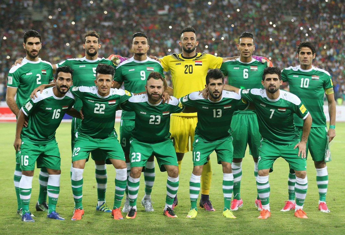 Para pemain Timnas Irak. Copyright: Twitter/@SoccerIraq