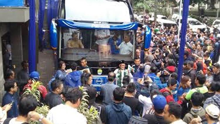 Launching bus baru Persib Bandung. Copyright: Muhammad Ginanjar/INDOSPORT