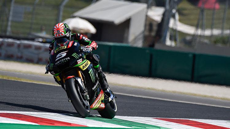 Johann Zarco dalam lintasan balap MotoGP Italia. Copyright: Gaetano Piazzolla/Action Plus via Getty Images