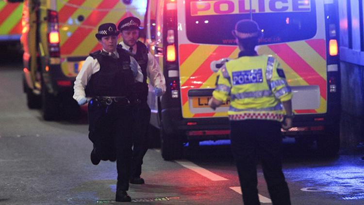 Serangan terorisme di pusat kota London Copyright: Indosport.com