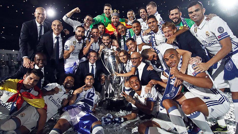 Pesta Juara Real Madrid Copyright: Twitter/@realmadriden